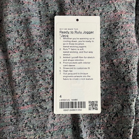 ❌SOLD❌ Lululemon Ready to Rulu 7/8 jogger - Picture 2 of 6